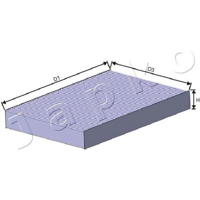 Japko - 21NS26 - Kabinluftfilter Japko - 21NS26 - Kabinluftfilter