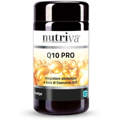 Nutriva Q10 Pro Integratore Coenzima Q10 - Energia & Pelle Nutriva Q10 Pro Integratore Coenzima Q10 - Energia & Pelle