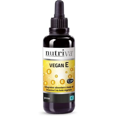 Gruppo Giuriati Nutriva Vegan E Gocce - Integratore Vitamina E Gruppo Giuriati Nutriva Vegan E Gocce - Integratore Vitamina E