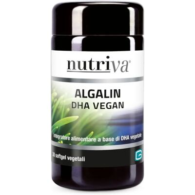 Giuriati Group Srl Nutriva Algalin Dha Vegan 30 Softgel - Integratore vegano di Omega-3 Giuriati Group Srl Nutriva Algalin Dha Vegan 30 Softgel - Integratore vegano di Omega-3