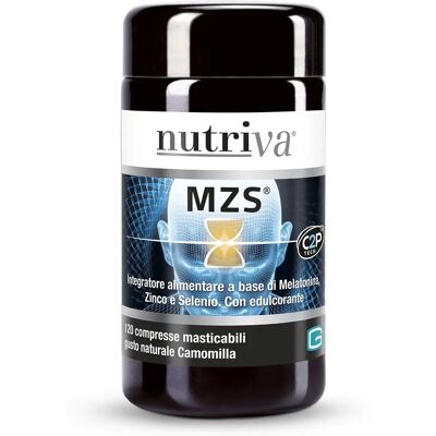 Giuriati - Nutriva MZS 120 Compresse - Integratore per il Rilassamento Giuriati - Nutriva MZS 120 Compresse - Integratore per il Rilassamento