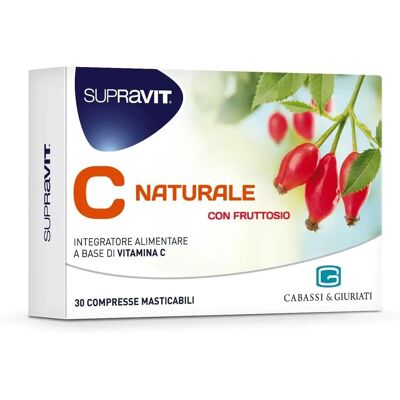 Giuriati Group Srl Supravit C Naturale 30 Compresse - Integratore Immunitario Giuriati Group Srl Supravit C Naturale 30 Compresse - Integratore Immunitario