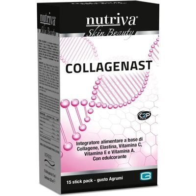 Nutriva Collagenast - Collagene Idrolizzato per la Pelle - 15 Stick Packs Nutriva Collagenast - Collagene Idrolizzato per la Pelle - 15 Stick Packs