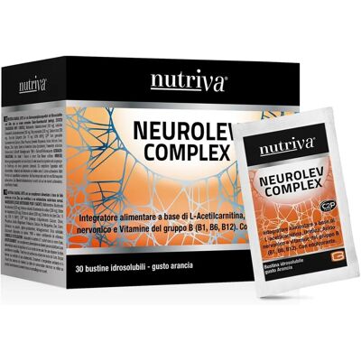 Nutriva Neurolev Complesso Vegano Arancia - Integratore Alimentare Nutriva Neurolev Complesso Vegano Arancia - Integratore Alimentare