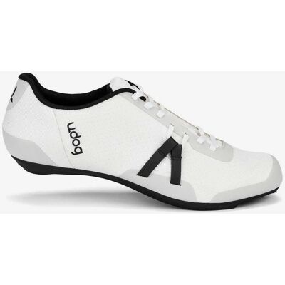Chaussures de cyclisme UDOG Tensione - BLANC/GRIS - Route - Légères et Soutenantes - Modèle: Tensione - Publicité Chaussures de cyclisme UDOG Tensione - BLANC/GRIS - Route - Légères et Soutenantes - Modèle: Tensione - Publicité