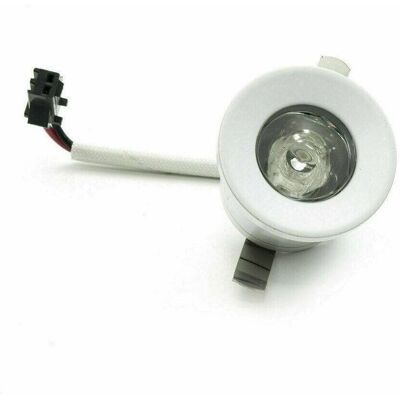 Trade Shop - Faretto Led Incasso 1W - Weißer Rand - LED Trade Shop - Faretto Led Incasso 1W - Weißer Rand - LED