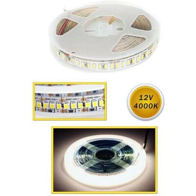 Trade Shop Striscia LED 2835 - Flessibile 5m - Bianco Naturale Trade Shop Striscia LED 2835 - Flessibile 5m - Bianco Naturale