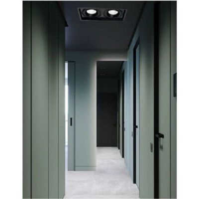 Trade Shop AR111 LED-Spotscheinwerfer - Schwarz 30W 2700lm Trade Shop AR111 LED-Spotscheinwerfer - Schwarz 30W 2700lm