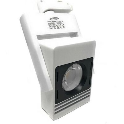 Proiettore LED su binario Trade Shop - 30W, Regolabile, 6500K-3000K Proiettore LED su binario Trade Shop - 30W, Regolabile, 6500K-3000K