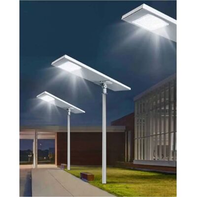 Lampe de rue LED 300W Panneau Solaire 6500K IP65 Trade Shop - Publicité Lampe de rue LED 300W Panneau Solaire 6500K IP65 Trade Shop - Publicité