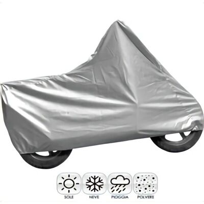 Telo Moto Grigio XL 205x105x125cm Trade Shop Telo Moto Grigio XL 205x105x125cm Trade Shop