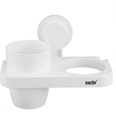 Accesorio de baño blanco TRADE SHOP TRAESIO - Diseño moderno y ahorro de espacio Accesorio de baño blanco TRADE SHOP TRAESIO - Diseño moderno y ahorro de espacio