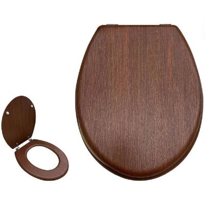 Trade Shop Coperchio WC - Design Universale in Legno Resistente Trade Shop Coperchio WC - Design Universale in Legno Resistente