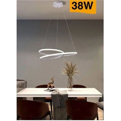 TRADE SHOP TRAESIO - B62-B - Bianco Naturale - Lámpara colgante LED TRADE SHOP TRAESIO - B62-B - Bianco Naturale - Lámpara colgante LED