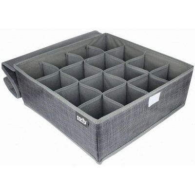 Organizador de almacenamiento Trade Shop - 16 compartimentos, 32x32x12cm Organizador de almacenamiento Trade Shop - 16 compartimentos, 32x32x12cm