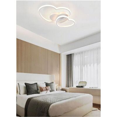 Lampada da soffitto a doppio cuore LED - Stile Moderno Lampada da soffitto a doppio cuore LED - Stile Moderno