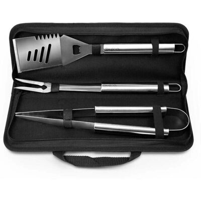 Trade Shop Traesio - Grillzubehör Set mit Tasche Trade Shop Traesio - Grillzubehör Set mit Tasche