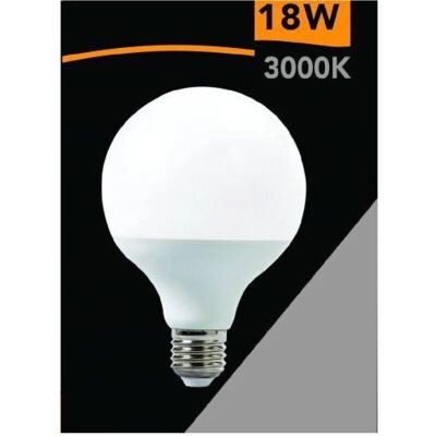 Trade Shop - G95-09 - Blanco cálido - Globo - Bombilla LED Trade Shop - G95-09 - Blanco cálido - Globo - Bombilla LED