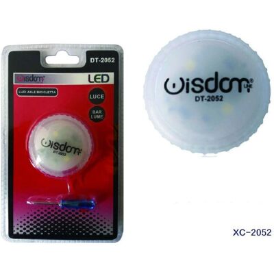 Trade Shop Mini Luz LED para Bicicleta - Luz para Ruedas y Radios Trade Shop Mini Luz LED para Bicicleta - Luz para Ruedas y Radios