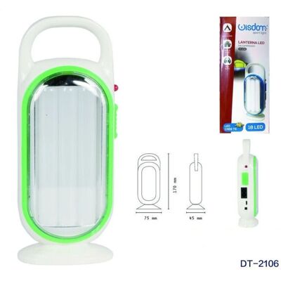 Trade Shop - Linterna LED de Camping 18 LED Cree T6 Luz Portátil Trade Shop - Linterna LED de Camping 18 LED Cree T6 Luz Portátil