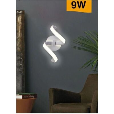 Trade Shop Wandleuchte - 9W Spirale LED Licht - Stilvolle Innendekoration Trade Shop Wandleuchte - 9W Spirale LED Licht - Stilvolle Innendekoration