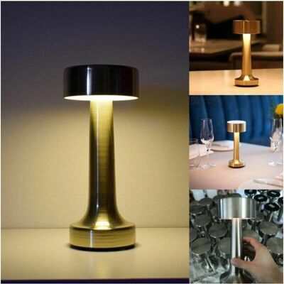 Trade Shop Lampada da Tavolo LED Vintage - Luce da Tavolo Trade Shop Lampada da Tavolo LED Vintage - Luce da Tavolo