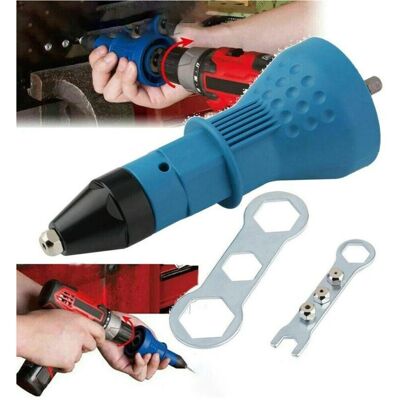 Trade Shop Umrüstkit Drill zu Riveter - 2.4/3.2/4.0/4.8mm Trade Shop Umrüstkit Drill zu Riveter - 2.4/3.2/4.0/4.8mm