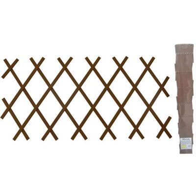 Trade Shop Bambus Gartengitter - Erweiterbar 100x200cm - Braun - Gartenprodukt Trade Shop Bambus Gartengitter - Erweiterbar 100x200cm - Braun - Gartenprodukt