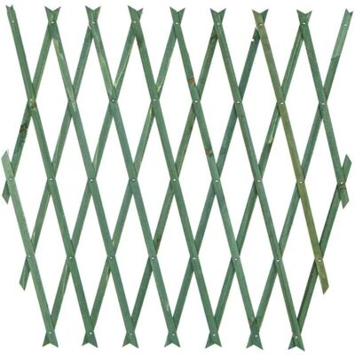 Trade Shop Erweiterbares Holzgarten Gitter - 180x60cm Trade Shop Erweiterbares Holzgarten Gitter - 180x60cm