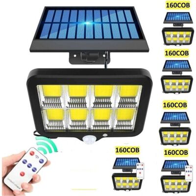 Trade Shop Faretto LED Solare con Sensore di Movimento - 160 LED COB Trade Shop Faretto LED Solare con Sensore di Movimento - 160 LED COB