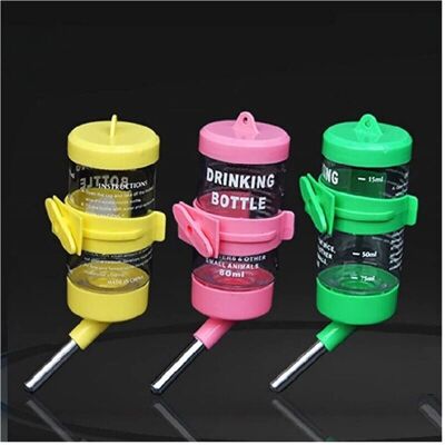 Borraccia per Piccoli Animali - 80ml, Acciaio/Plastica, Design Sferico Borraccia per Piccoli Animali - 80ml, Acciaio/Plastica, Design Sferico