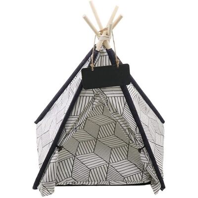 Trade Shop Traesio Haustier Teepee Bett - Tragbar, Abnehmbarer Bezug Trade Shop Traesio Haustier Teepee Bett - Tragbar, Abnehmbarer Bezug