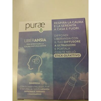 Hp Purae Liberansia Sinergia Bastoncino di Aromaterapia - Sollievo dall'Ansia - 5ml Hp Purae Liberansia Sinergia Bastoncino di Aromaterapia - Sollievo dall'Ansia - 5ml