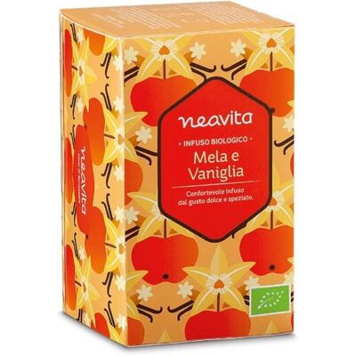 Tè Mela e Vaniglia Neavita - Filtro - Infuso Biologico Tè Mela e Vaniglia Neavita - Filtro - Infuso Biologico