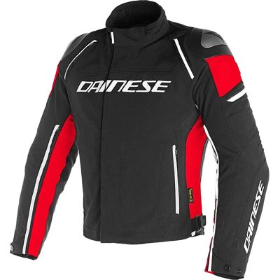 Veste Dainese Racing 3 D - Imperméable et Protectrice - Publicité Veste Dainese Racing 3 D - Imperméable et Protectrice - Publicité