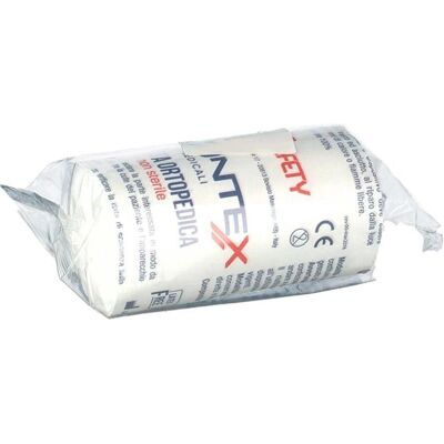 Fasciatura ortopedica in cotone Prontex 10cm x 3m - Fasciatura medica Fasciatura ortopedica in cotone Prontex 10cm x 3m - Fasciatura medica