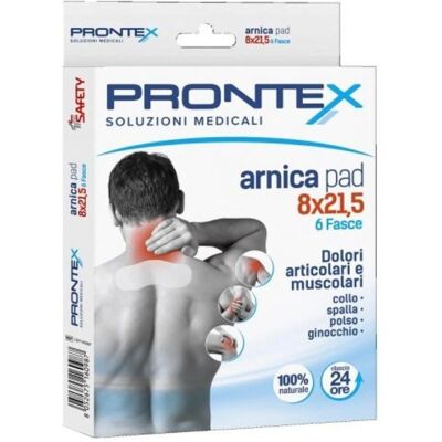 Prontex Fascia Arnica Pad - Supporta salute quotidiana, 6 pezzi Prontex Fascia Arnica Pad - Supporta salute quotidiana, 6 pezzi