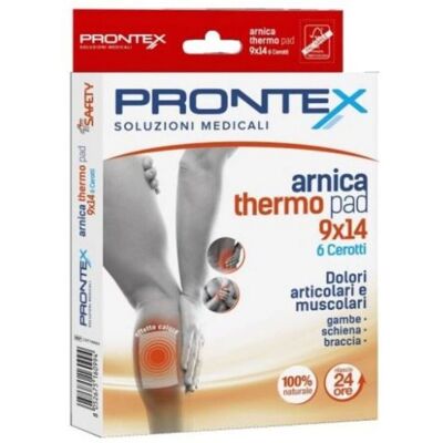 Prontex Cerotto Arnica Thermo 9x14 - Cerotto Medico Prontex Cerotto Arnica Thermo 9x14 - Cerotto Medico