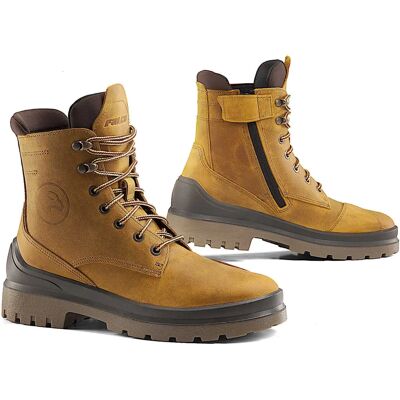Botas de motocicleta Camel Brown Falco Viky - Protección y Comodidad Botas de motocicleta Camel Brown Falco Viky - Protección y Comodidad