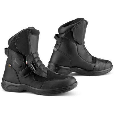 Bottes de Moto homme/femme Touring/Adventure cuir - Falco Land 3 - 42 - Publicité Bottes de Moto homme/femme Touring/Adventure cuir - Falco Land 3 - 42 - Publicité