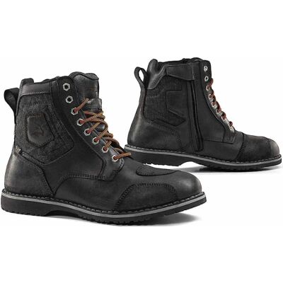 Falco Ranger 2 Bottes de moto imperméables - Noir - 43 - Unisexe - Publicité Falco Ranger 2 Bottes de moto imperméables - Noir - 43 - Unisexe - Publicité