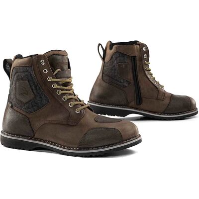 Bottes moto étanches Falco Ranger 2 - Marron - 42 - Unisexe - Publicité Bottes moto étanches Falco Ranger 2 - Marron - 42 - Unisexe - Publicité