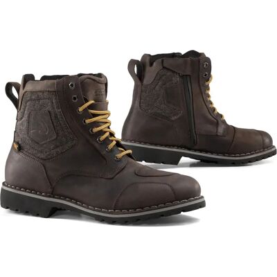 Bottes moto imperméables Falco Ranger 2 - Brun - 46 - Unisexe - Publicité Bottes moto imperméables Falco Ranger 2 - Brun - 46 - Unisexe - Publicité