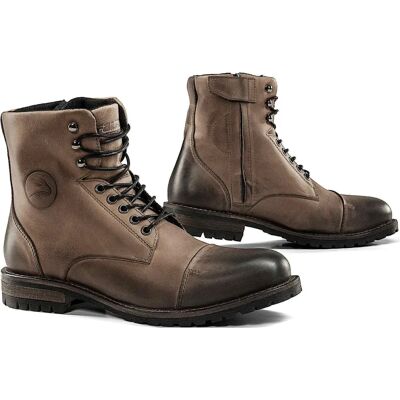 Falco Gordon 2 Bottes de moto étanches Vert Beige - 43 - Publicité Falco Gordon 2 Bottes de moto étanches Vert Beige - 43 - Publicité