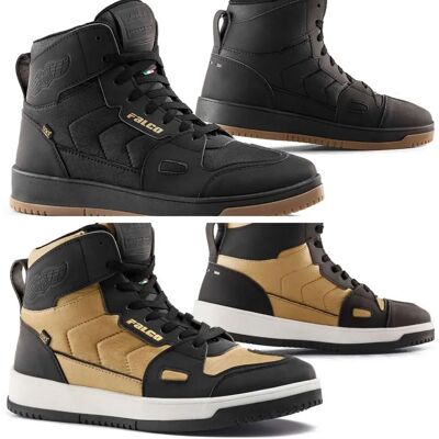Falco Harlem Damen Motorrad Schuhe - Schwarz - 40 - Weiblich Falco Harlem Damen Motorrad Schuhe - Schwarz - 40 - Weiblich