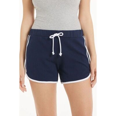 Tezenis S Shorts in felpa blu - Donna Tezenis S Shorts in felpa blu - Donna
