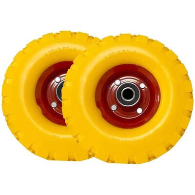 BES - 4.10/3.50-4 - Amarillo - 25x25x8 cm - Rueda BES - 4.10/3.50-4 - Amarillo - 25x25x8 cm - Rueda