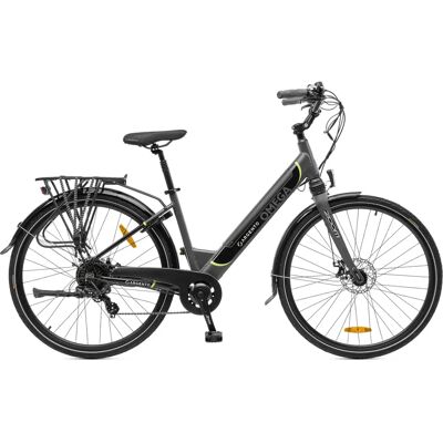 Argento Omega Nero Alluminio 20" Bicicletta Elettrica - Città Argento Omega Nero Alluminio 20" Bicicletta Elettrica - Città