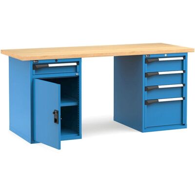 Fami - Fami Master - Blu - 4-drawer - Workbench Fami - Fami Master - Blu - 4-drawer - Workbench