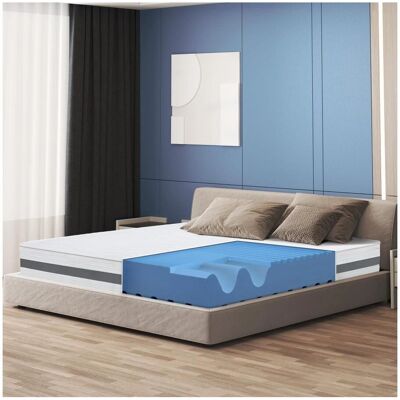 The White Stone Orthopedic Mattress 200x210 - Hypoallergenic, Memory Foam, Made in Italy The White Stone Orthopedic Mattress 200x210 - Hypoallergenic, Memory Foam, Made in Italy